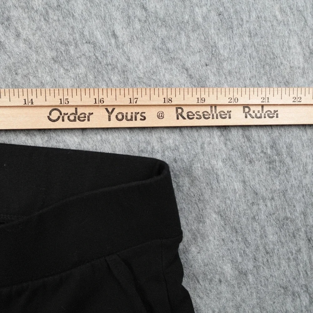 Torrid Leggings Women 3X Black Cropped Stretch Pockets Pull‎ On Comfort